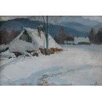 Michał STAŃKO (1901-1969), „Zimowy pejzaż z Podhala”
