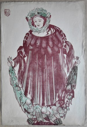 Zofia STRYJEŃSKA (1894-1976), „14. Cyca z teki Bożki Słowiańskie”, 1918