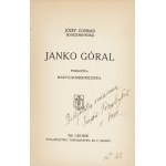 CONRAD Joseph (Korzeniowski): Janko the Highlander. Translated by Marya Bunikiewiczowa. 1st ed. Lviv: Wyd. Tow. im. P...