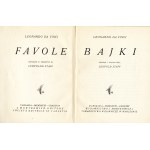 LEONARDO da VINCI: Fables. Collected and translated by Leopold Staff. Warsaw: Wyd. J. Mortkowicz, 1928 - [4], III....