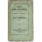 [MICKIEWICZ Adam, TOWIAŃSKI Andrzej]: Adam Mickiewicz's complicity with Andrzej Towiański in the case of...