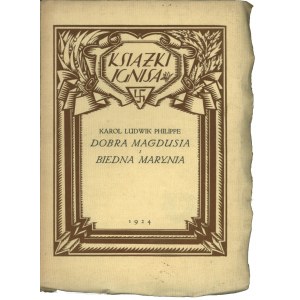 PHILIPPE Charles Louis (1874-1909): Die gute Magdusia und die arme Marynia ...