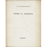 BRZĘKOWSKI Jan (1903-1983): Lettres en souffrance. Paryż: Chambelland, 1972. - 47, [6] s., 20,5 cm, brosz...