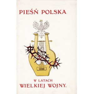 Polen in den Jahren des Ersten Weltkriegs. Gesammelt und herausgegeben von Ludwik Szczepański. Das Cover wurde von Piotr Stachiewicz gezeichnet....