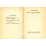 SŁONIMSKI Antoni: The way to the east. Poezje. 1st ed. Warsaw: Tow. Wyd. Ignis, 1924. - 33, [3] p., 18 cm....