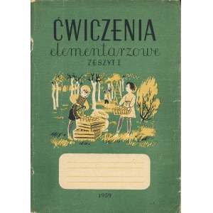 FALSKI Marian: Ćwiczenia elementarzowe. Zeszyt 1. Wyd. 4. Warszawa: PZWSz., 1959. - 80 s., il., 24 cm, brosz...