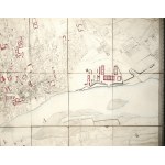 [WARSZAWA] [Mapa Warszawy. Poprawiona i litografowana w skali 1...