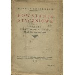 CEDERBAUM Henryk: Powstanie styczniowe. Wyroki audytoryatu polowego z lat 1863, 1864, 1865 i 1866. Warszawa...