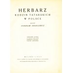 DZIADULEWICZ Stanisław (1872-1943): Herbarz rodzin tatarskich w Polsce. Oprac... Wilno; nakł. autora, 1929...