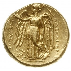 stater 311-305, Babilon; Aw: Głowa Ateny w prawo; Rw: N...