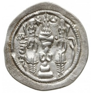 drachma 590 (rok 12), mennica Yazd (IZ), Mitchiner 1095...