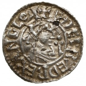 denar typu second hand, 985-991, mennica Canterbury, mi...