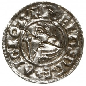 denar typu crux, 991-997, mennica York, mincerz Oda; ÆĐ...