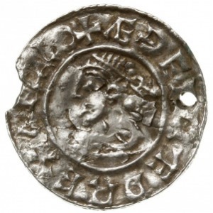 denar typu small cross, 1009-1017, mennica Lydford, min...