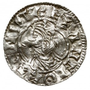 denar typu quatrefoil, 1018-1024, mennica Londyn, mince...