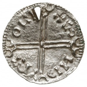 naśladownictwo denara Aethelreda II typu long cross; Aw...