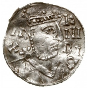 denar 1009-1024, Ratyzbona, mincerz Od; Aw: Popiersie w...