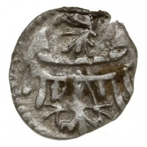 halerz 1450-1454; Aw: Dwa skrzyżowane klucze; Rw: Orzeł...