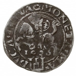 grosz na stopę litewską 1536, Wilno; odmiana z litera A...
