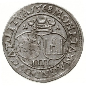 czworak 1568, Wilno; końcówki napisów L/LITVA; Ivanausk...