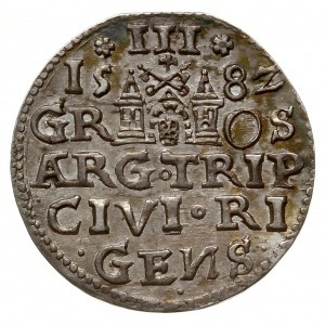 trojak 1582, Ryga; Iger R.82.1.d (R2), Gerbaszewski 3, ...