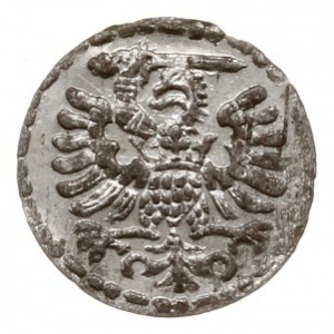 denar 1596, Gdańsk; duże cyfry daty; CNG 145.VII, Kop. ...
