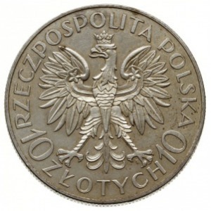 10 złotych 1933, Warszawa; Jan III Sobieski - 250. rocz...