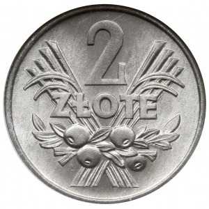 2 złote 1959, Warszawa; Parchimowicz 216b; moneta w pud...