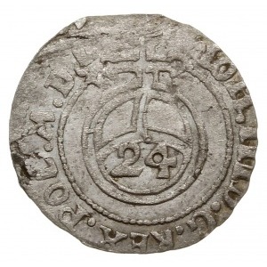 półtorak 1689, Mitawa; moneta z tytulaturą Jana III Sob...