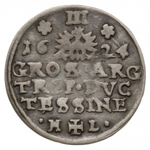 trojak 1624 HL, Cieszyn; Iger Ci.24.1.a (R4), F.u.S. 30...