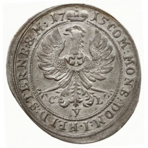 6 krajcarów 1715/C-V-L, Oleśnica; F.u.S. 2467, E.-M. 14...