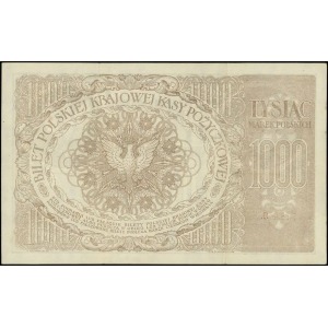 1.000 marek polskich 17.05.1919; seria III-G, numeracja...