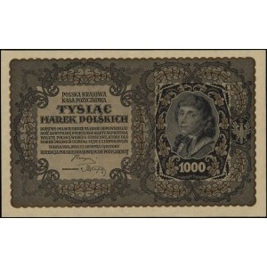 1.000 marek polskich 23.08.1919, seria III-U, numeracja...