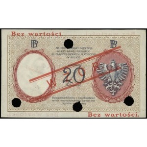 20 złotych 28.02.1919, seria A.11, numeracja 051923, cz...