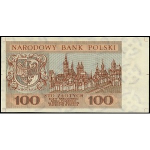 100 złotych 2.01.1965; seria KH, numeracja 1204395, nie...