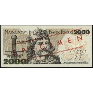 2.000 złotych 1.06.1979, WZÓR, seria S, numeracja 00000...