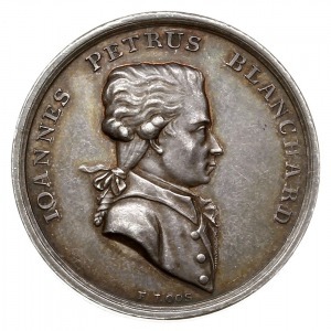 medal autorstwa Loosa z 1788 roku wybity z okazji przel...