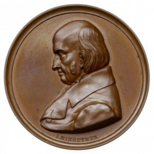 medal autorstwa Minheymera ok. 1848 r., poświęcony mini...