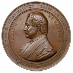 medal autorstwa C. Radnitzkiego wybity 1858 r., poświęc...