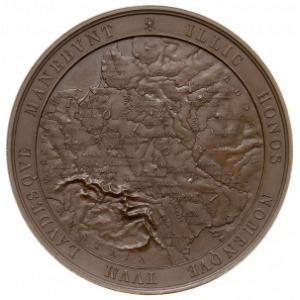 medal autorstwa Antoine’a Bovy’ego (1794-1877) z 1859 r...