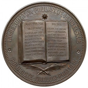 medal autorstwa Ernesta Paulina Tasseta z 1874 r. wybit...