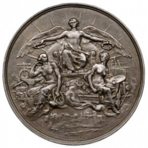 medal autorstwa Cypriana Godebskiego i Henri Nocq’a z 1...