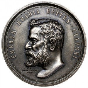 medal autorstwa K. Bartoszewicza z 1896 r. wybity w zak...