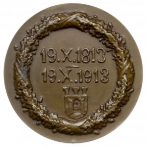 medal autorstwa Konstantego Laszczki z 1913 r., wybity ...