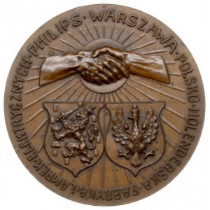 medal autorstwa Jana Knedlera z 1923 r. wybity na otwar...