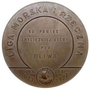 medal autorstwa Stefana Ślezaka z 1927 r. wybity na 300...