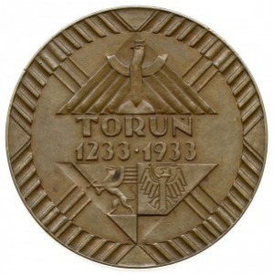 medal autorstwa Stanisława Repety z 1933 r. wybity na 7...