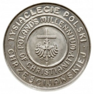 medal wydany w USA w 1966 r. z okazji tysiąclecia Polsk...