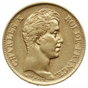 40 franków 1830 A, Paryż; Gad. 1105, Fr. 547; złoto 12....