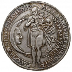 dwutalar bez daty (1609-1612); na awersie znak mistrza ...